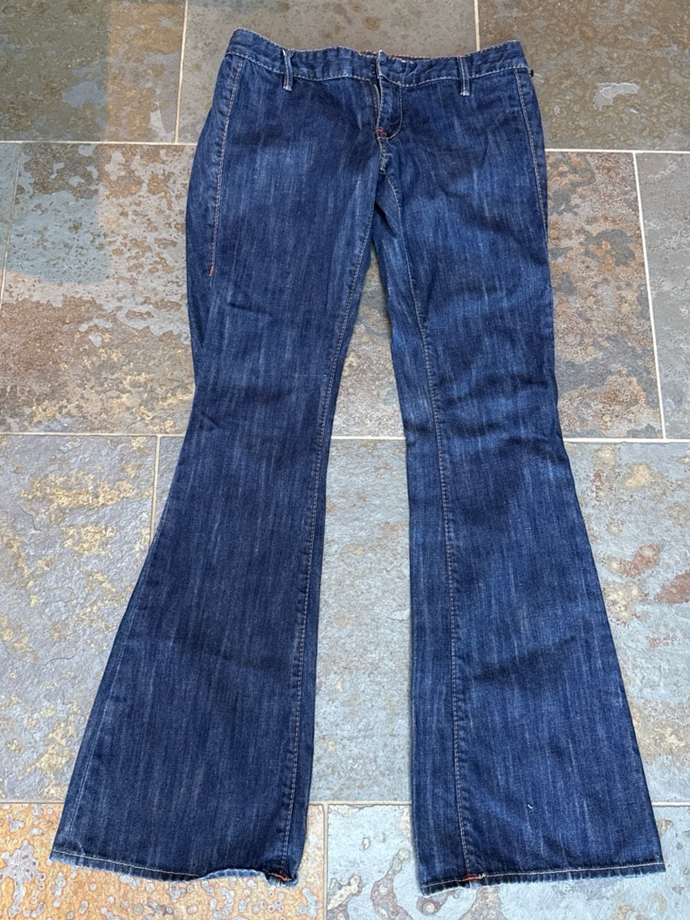 Y2K True Religion Denim Jeans flare  with Red Horseshoe Brand Tag size 29